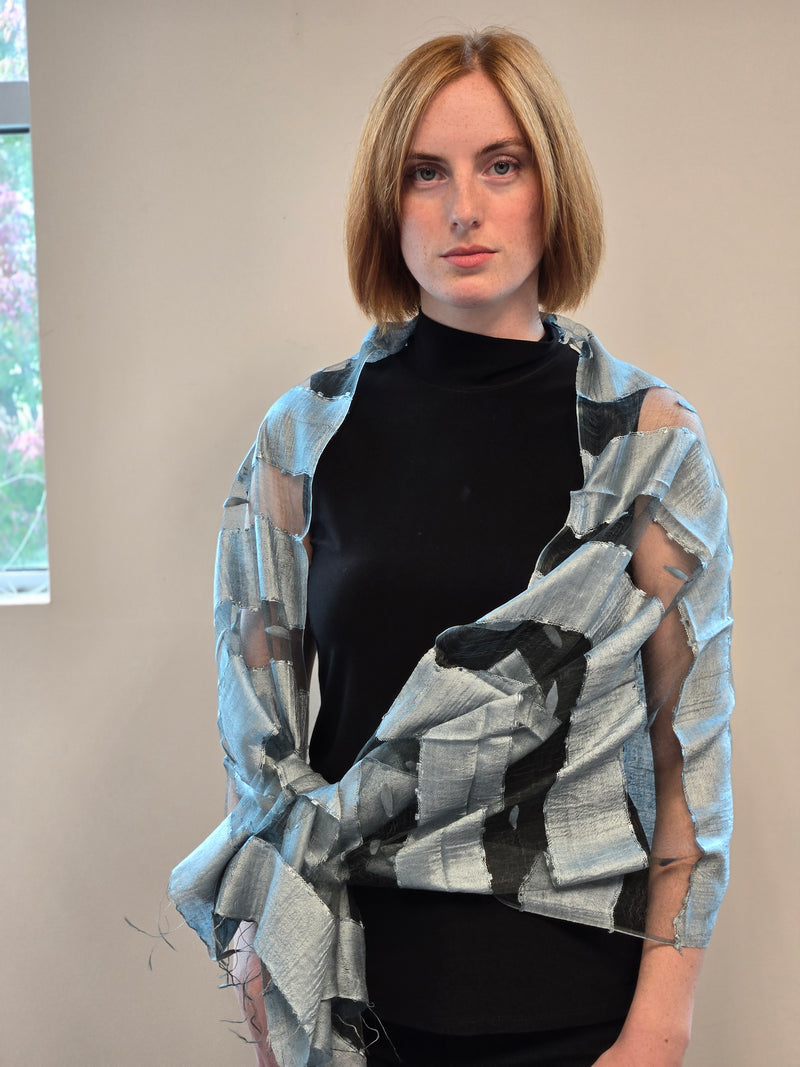 Silk-Viscose Wrap