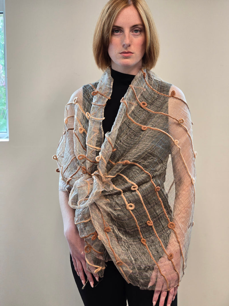 Handloomed Silk Shawl