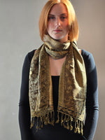 Viscose Jacquard Reversible Scarves