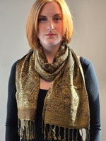 Viscose Jacquard Reversible Scarves