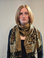 Viscose Jacquard Reversible Scarves