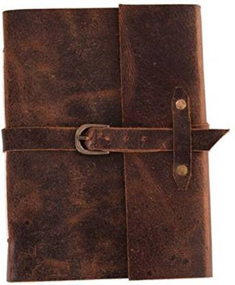 Handcrafted Embossed Leather Journal