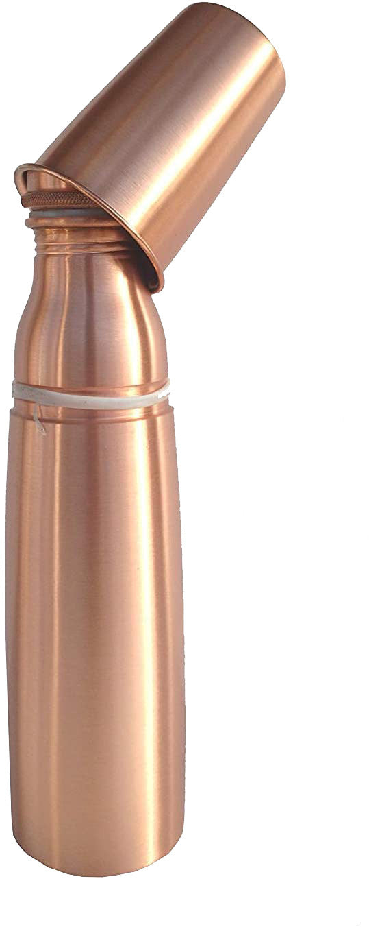 Copper Bottle 950 ml with Glass 200 ml for Water