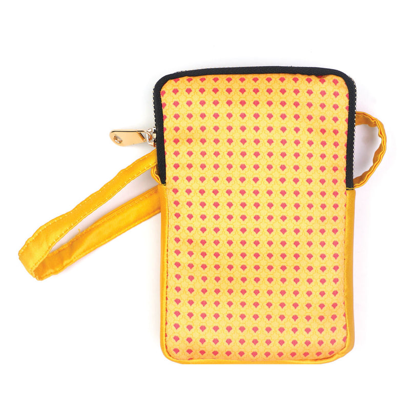 Elephant Pattern Mobile Sling  Pouch