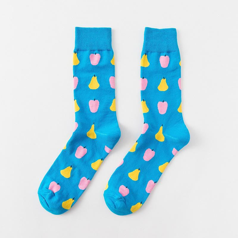 Pure Cotton Fruit Unisex Socks