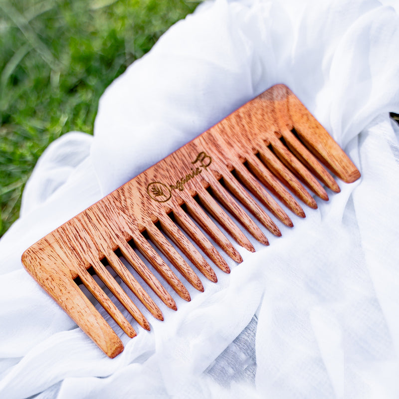 Neem Wood Wide Comb