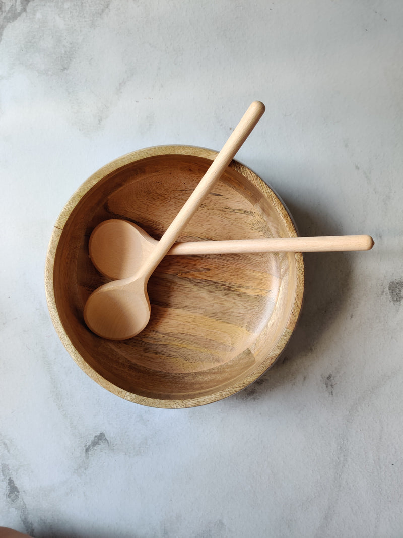 Large Salad Bowl with Spatula