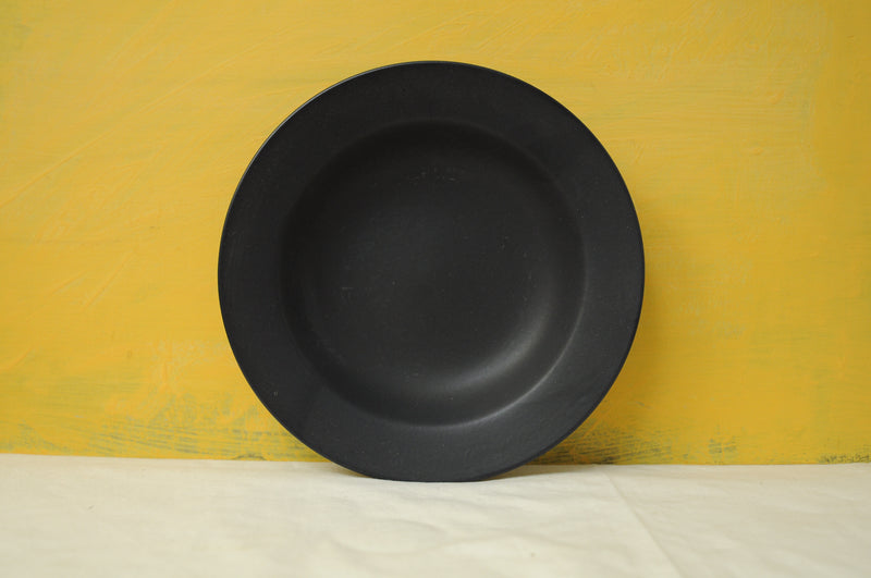 Black Pasta Plate